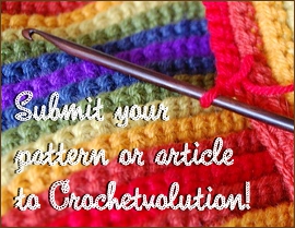submit patterns and articles to crochetvolution