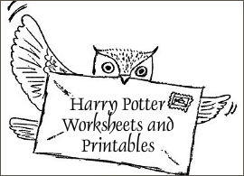 Harry Potter Worksheets and Printables