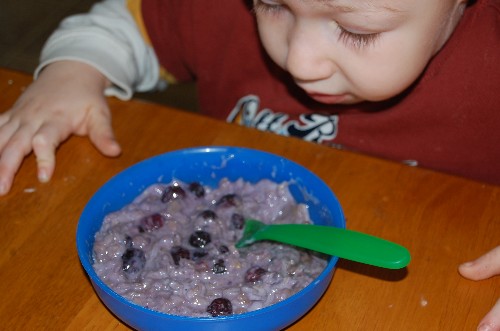 blueberry oatmeal