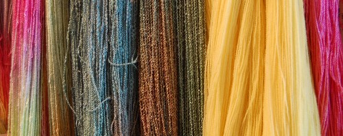 hand dyed yarns