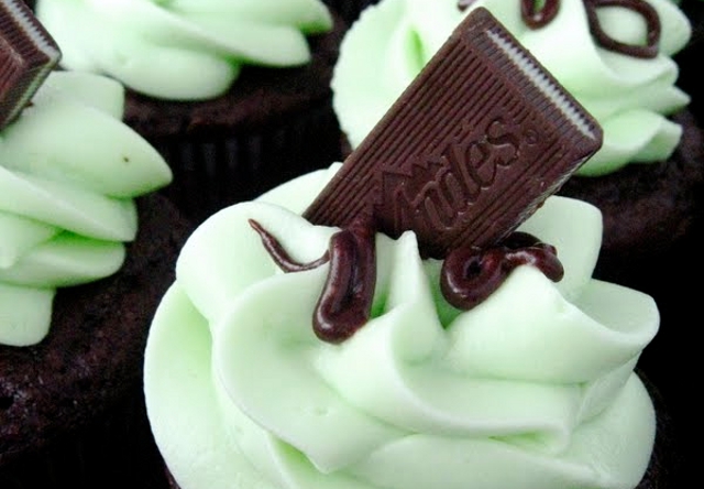 Andes Cupcakes from Your Cup of Cake
