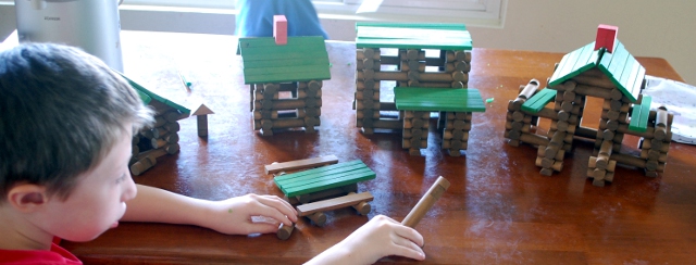 Lincoln Logs!