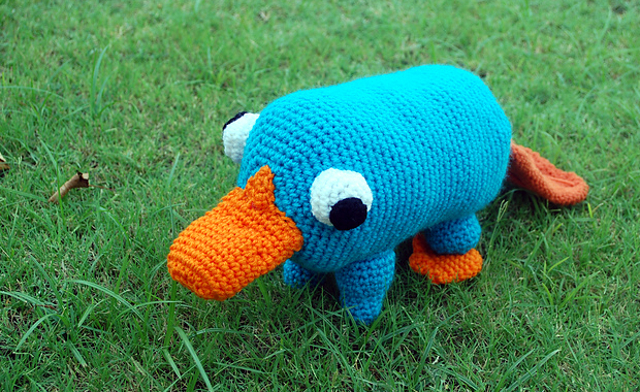 He's a platypus. They don't do much.