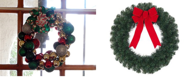 Make it in Minutes - Ornament Studded Wreath