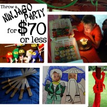 Throw a Ninjago Party for $70 or Less