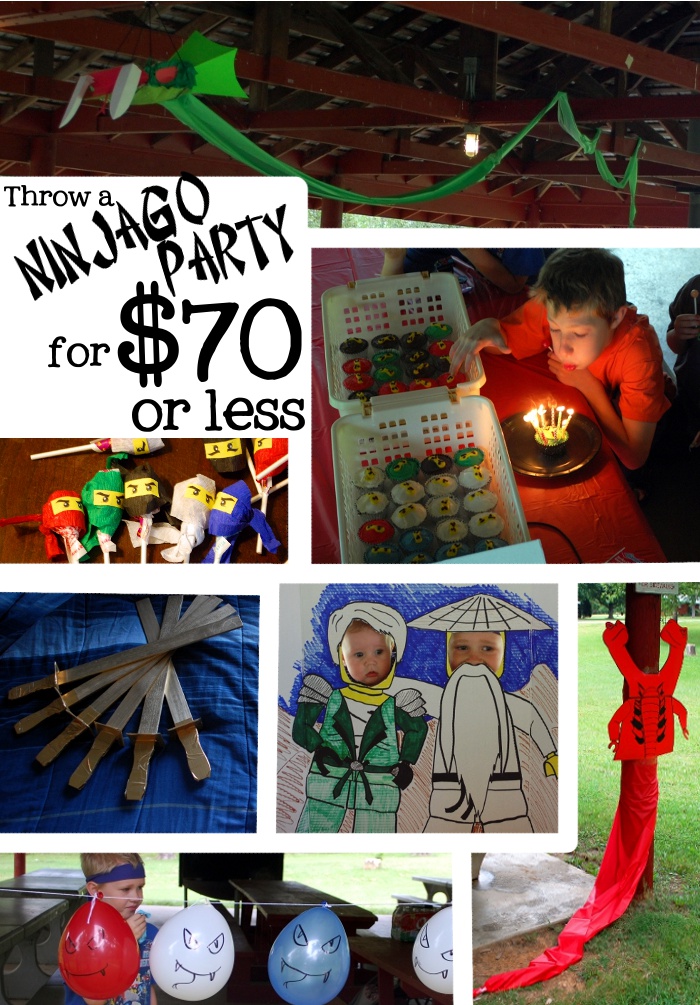 Throw a Ninjago Party for $70 or Less