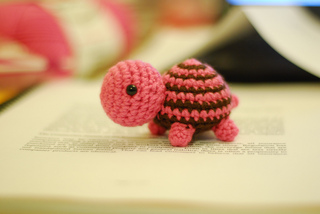 Tiny Striped Turtle via Ravelry