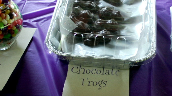 Harry Potter Party - Marshmallow filled Chocolate Frogs