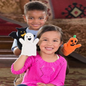 Halloween Puppets from Red Heart