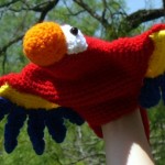 Scarlet Macaw Hand Puppet