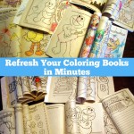Refresh Your Coloring Books in Minutes