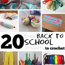 20 Free Back to School Projects to Crochet